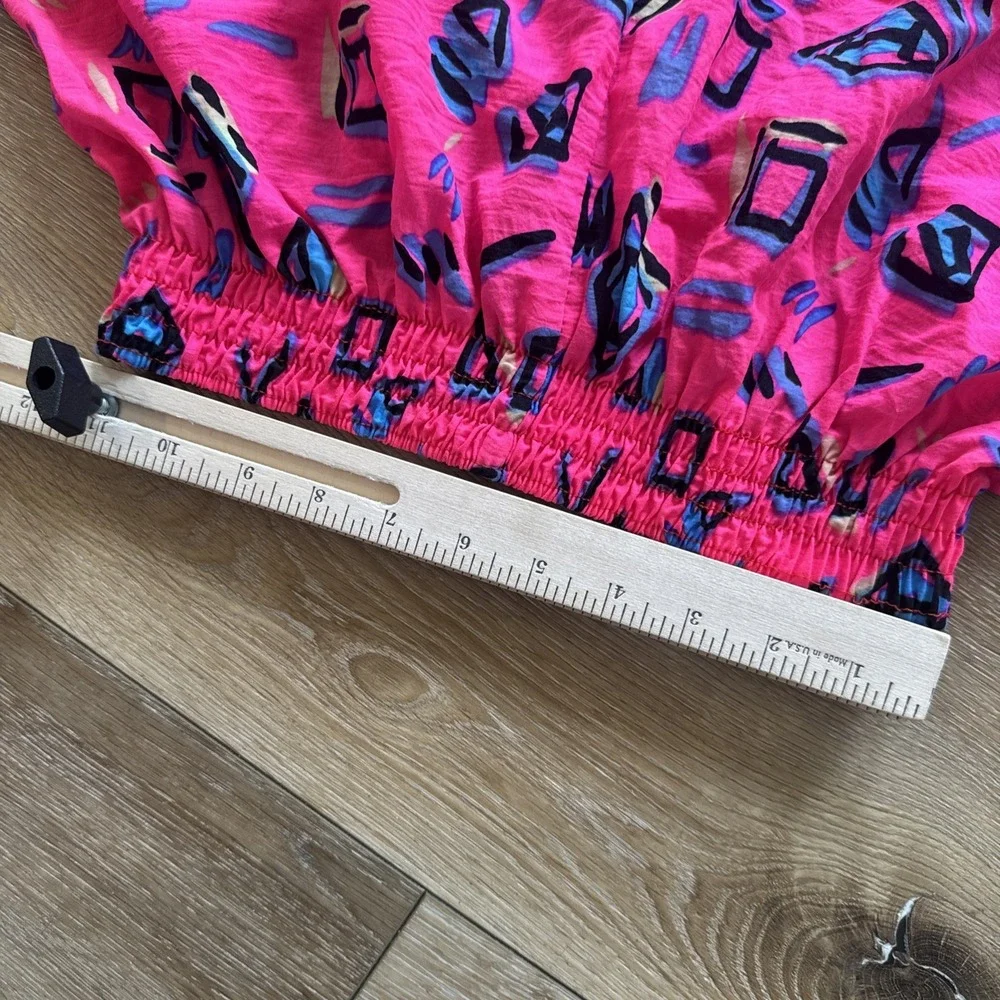 Vintage Italian Club By Aldo Gianne Shorts Youth L 80s 90s Geometric